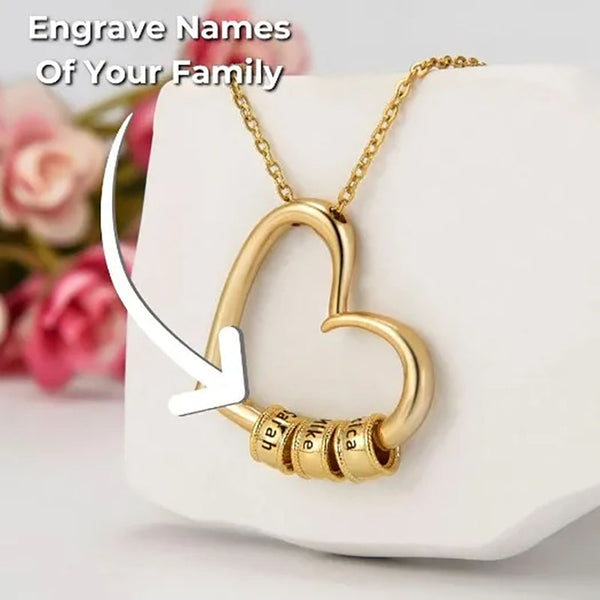 Personalized Mom Necklace with Kids’ Names – Gift from Husband