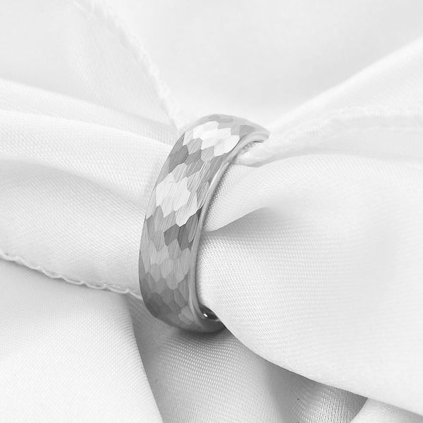 Men's Tungsten Carbide Gold Band