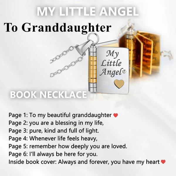 Book necklace HNS Studio 