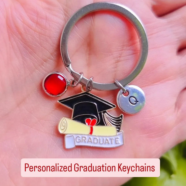 Personalized Graduation Keychain