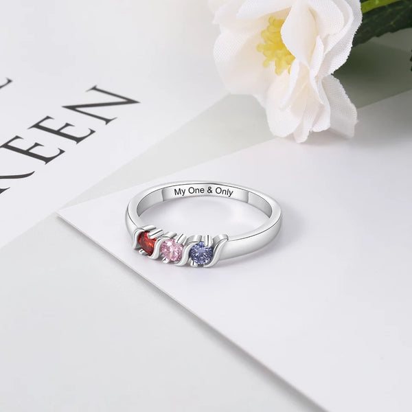 Personalized Family Ring