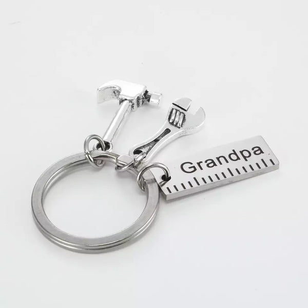 Tool Keychain for Grand Pa