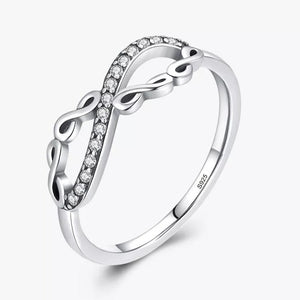 Infinity Band 925 Sterling Silver HNS Studio Canada 
