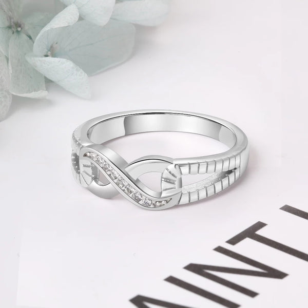 Personalized Infinity Ring