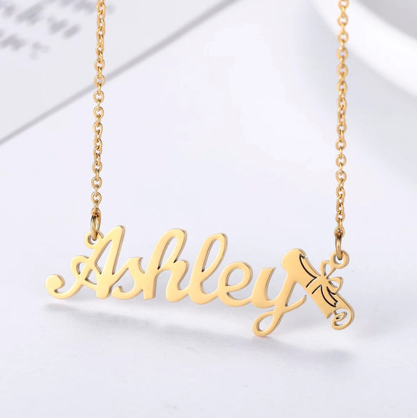 Personalized Graduation Name Necklace