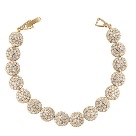 Gold CZ Bracelet