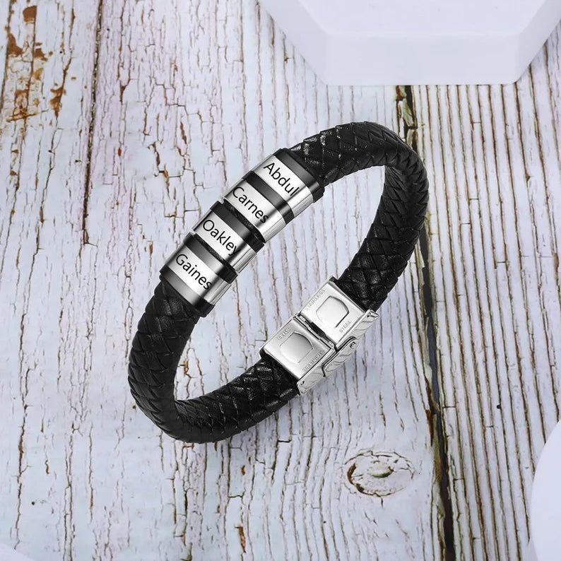 Personalized 2025 braided bracelets