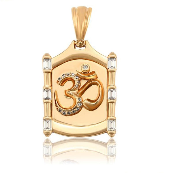 OM Pendant Necklace HNS Studio Canada 