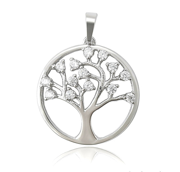 Silver Tree of life necklace - HNS Studio