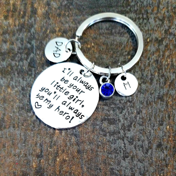 Personalized Keychain for Dad - HNS Studio