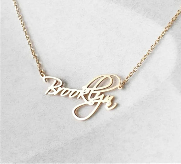 Signature Style Name Necklace - HNS Studio