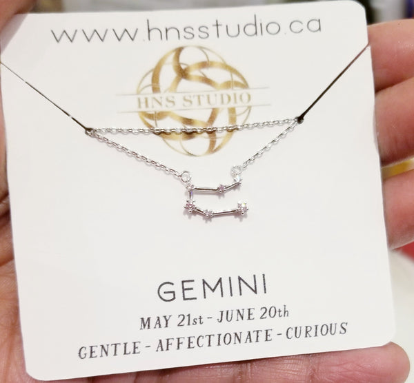 Constellation Necklace in Silver - HNS Studio