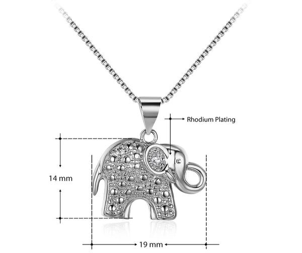 Elephant Pendant Necklace - HNS Studio