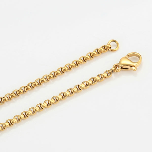 24k Gold Plated Thick Chain Necklace