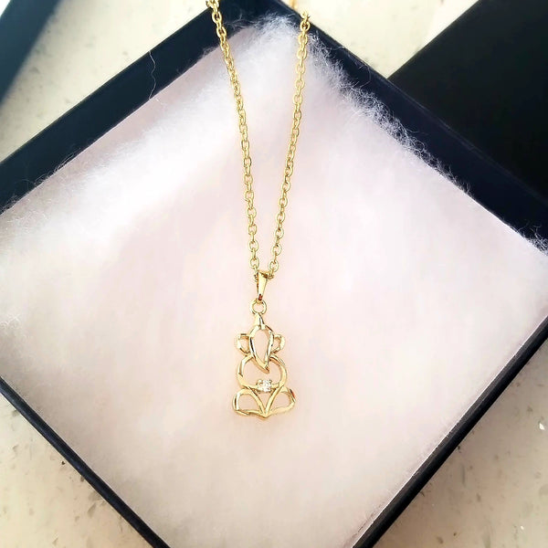 14k Gold Filled Ganesh Pendant Necklace