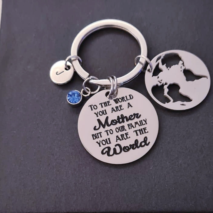 To The World You Are A Mother, Mother Keychain HNS Studio Canada 