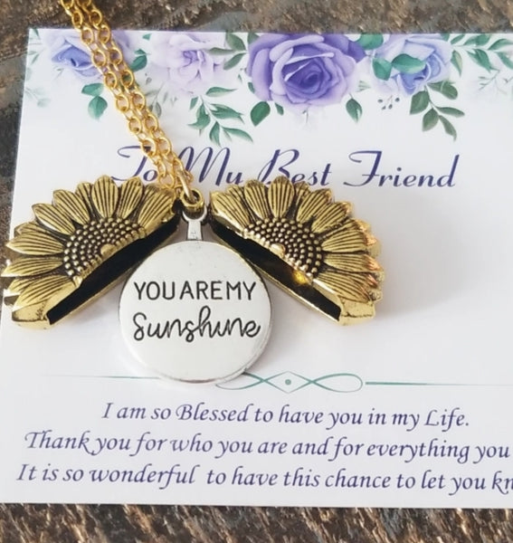 " You are My Sunshine" Necklace