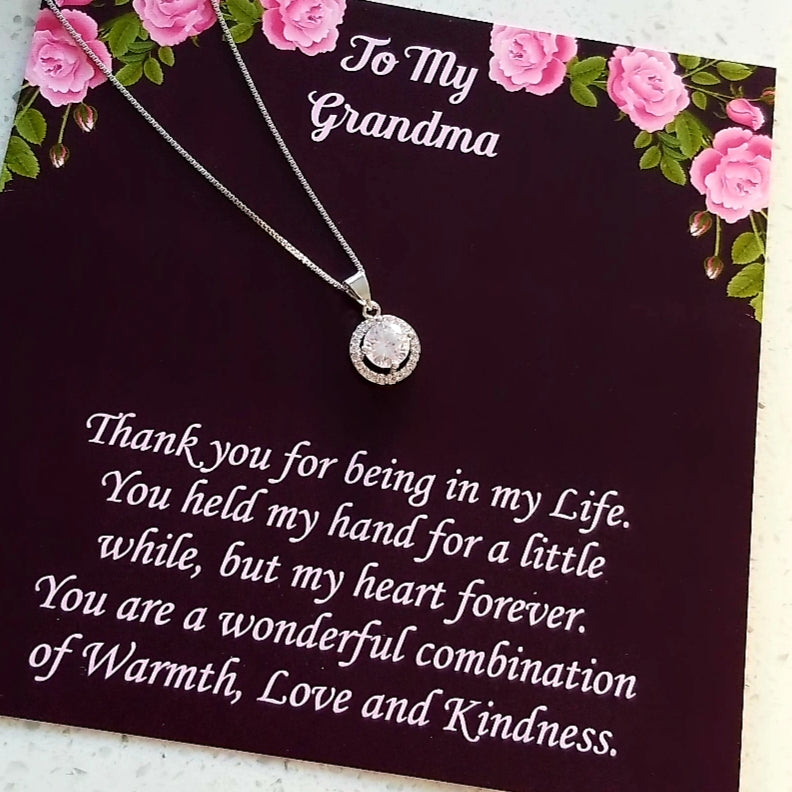 Grandma Necklace Sterling Silver HNs Studio Canada 