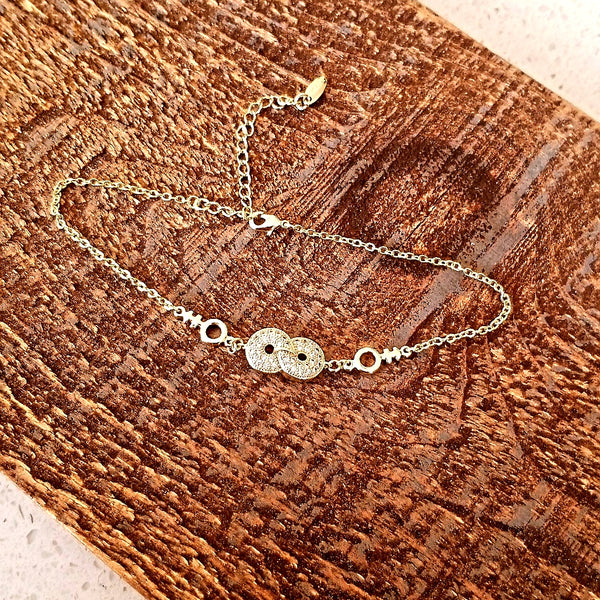 Infinity Anklet Gold