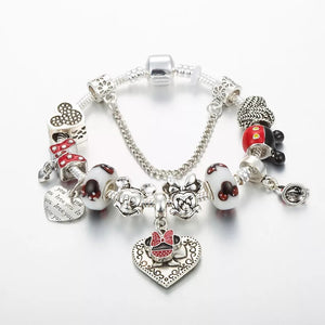 Mickey mouse charms bracelet 