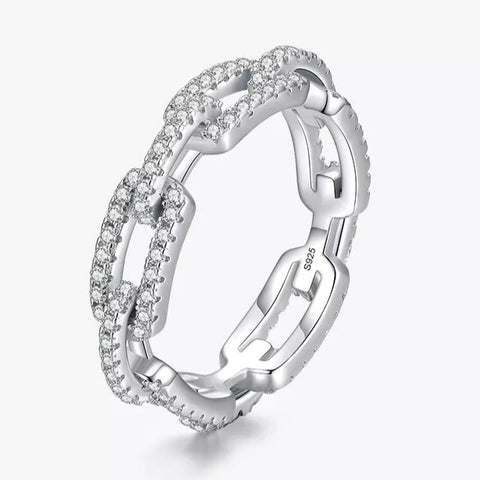 Eternity Band 925 Sterling Silver HNS Studio Canada 