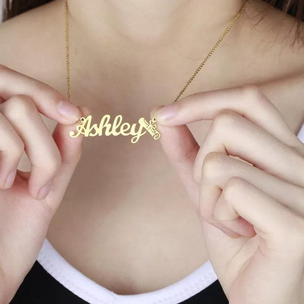 Personalized Graduation Name Necklace HNS Studio Canada 