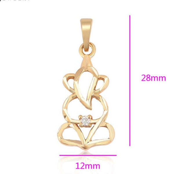 Gold Ganesha Necklace
