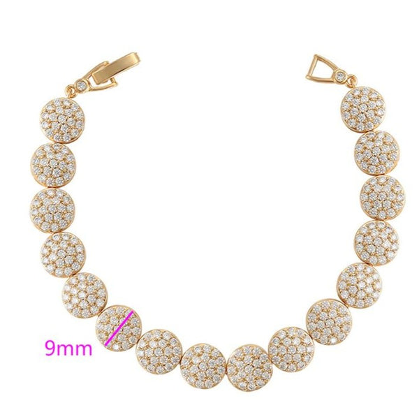 Gold CZ Bracelet