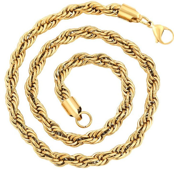 Gold Filled Rope Necklace HNS  Studio 