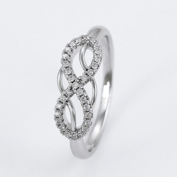 Infinity Silver Ring HNS Studio Canada 