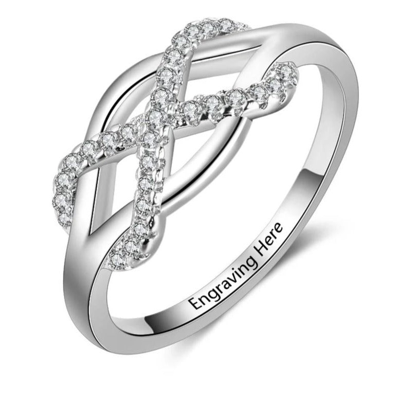 Personalized Infinity Ring HNS Studio Canada 