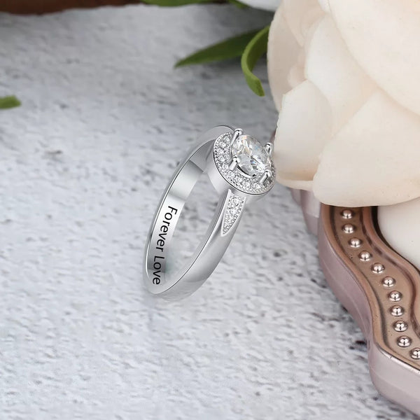 Personalized Promise ring HNS Studio