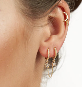 Earrings for 2025 double piercing