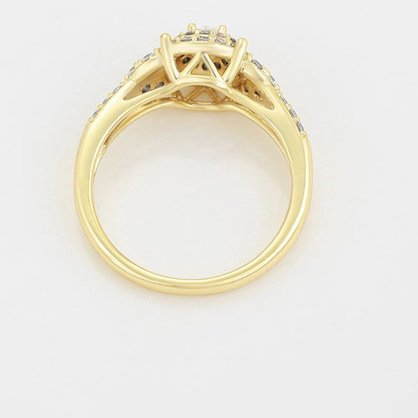 Wedding Ring 14k Gold Plated Ring HNS Studio Canada 