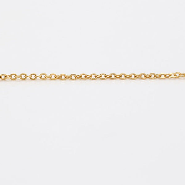 Simple 14k Gold Plated Link Necklace