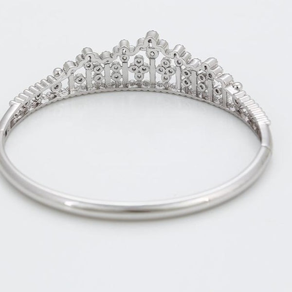 Princess Crown Bangle Bracelet HNS Studio Canada 