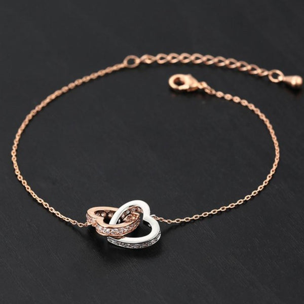 Interlocking Hearts Bracelet HNS Studio Canada