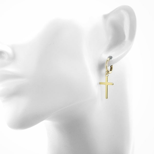 Cross Necklace and Earring Set
