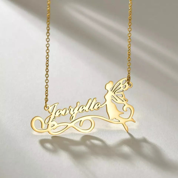 Fairy Name Necklace HNS Studio Canada 