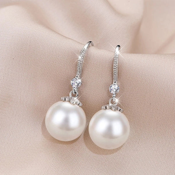 Pearl earrings HNS STUDIO