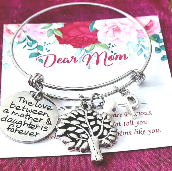 The love between Mother & Daughter is Forever Bracelet