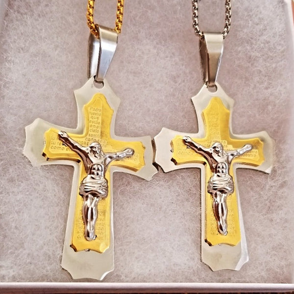 Gold Filled Cross Necklace
