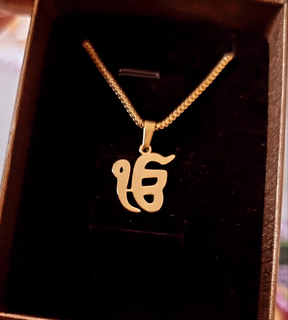 Ik onkar 2025 gold pendant