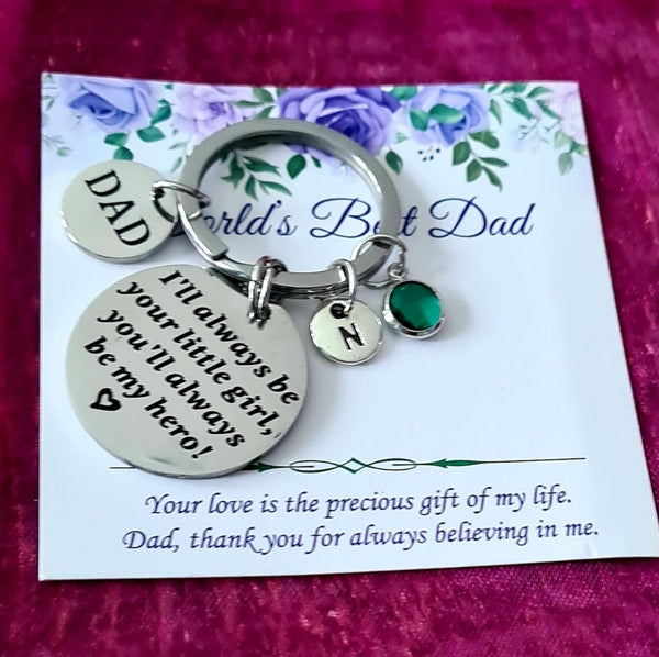 Personalized Keychain for Dad